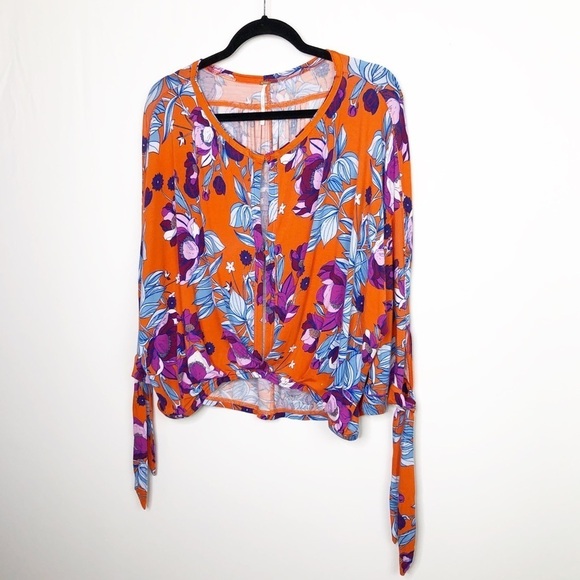 Free people Keeping On, floral long sleeve blouse - Picture 4 of 16